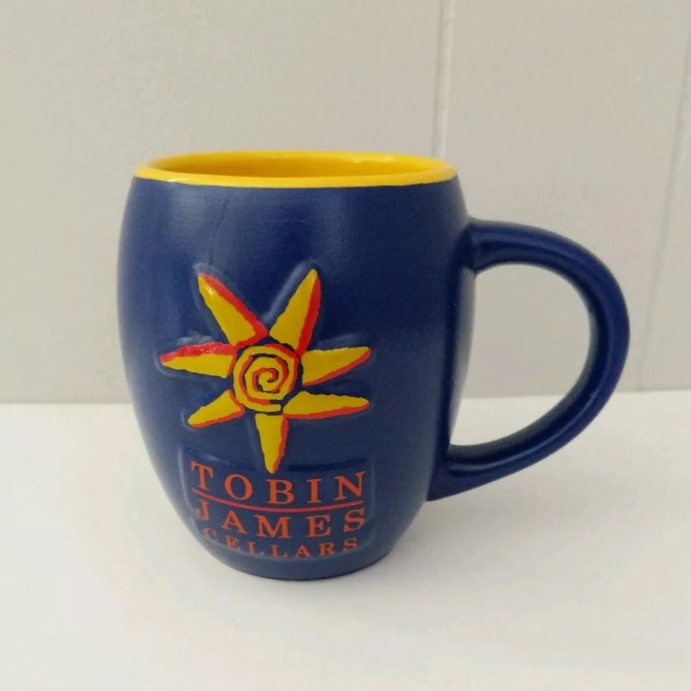 TOBIN JAMES CELLARS 3D Sun Logo Mug